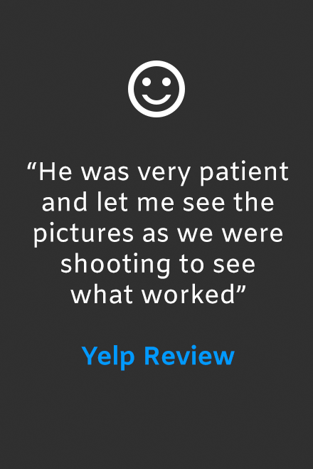 Yelp review of Smart Headshots